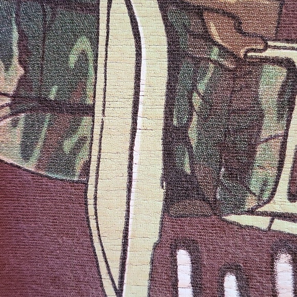 Cabela's "My First Tree Stand" brown short sleeved tee shirt - Picture 5 of 5